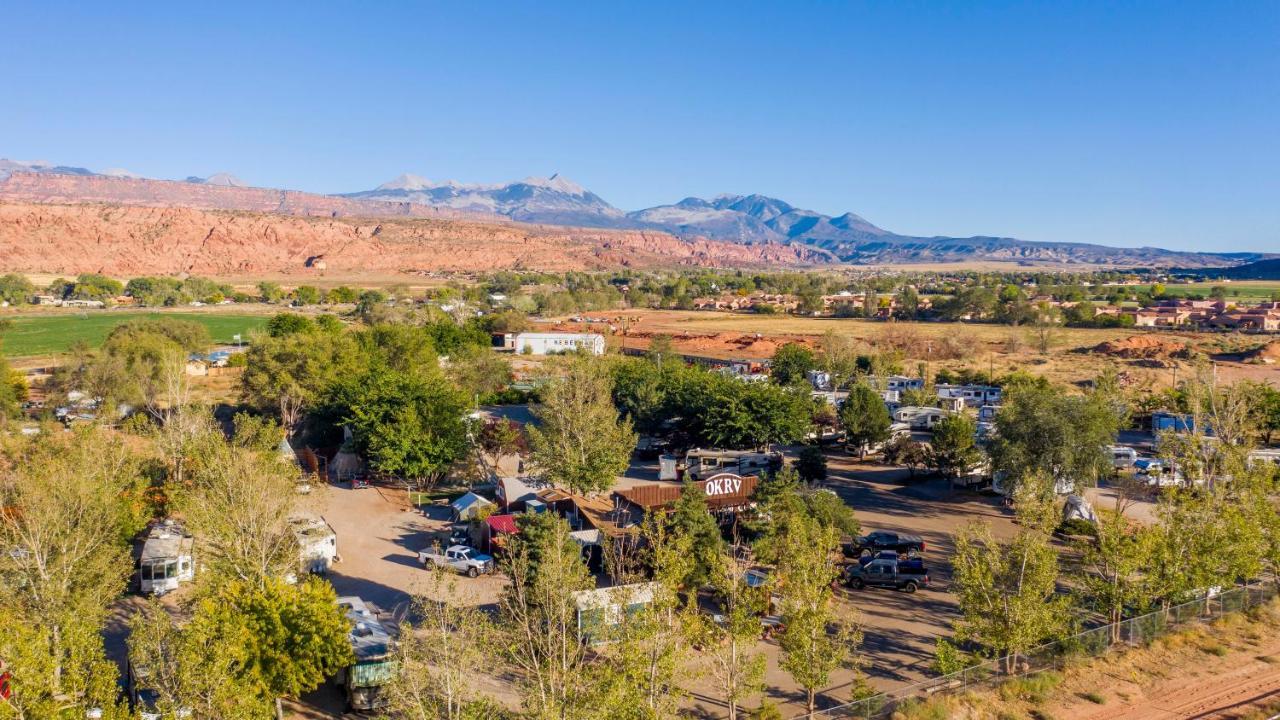Funstays Glamping Setup Tent In Rv Park #2 Ok-T2 Moab Esterno foto